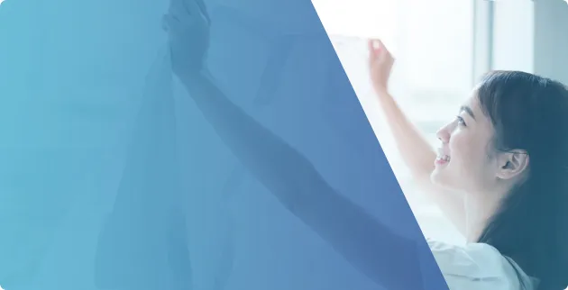 写真：しみ抜きクリーニング