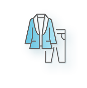 画像：スーツ 2Piece[メンズ/レディス]